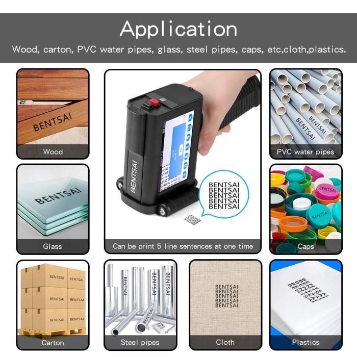 EXPIRY DATE HANDHELD PORTABLE INDUSTRIAL INKJET PRINTER BXH20