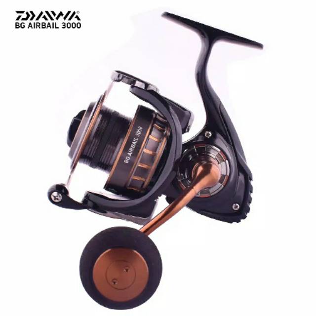 Reel Daiwa BG AirBail 3000 | Reel Spinning | Power Handle | Aluminium Body
