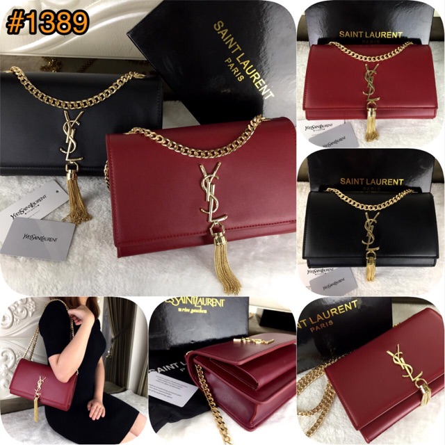 TAS YvesSaintLaurent Kate Tassel Chain Leather Bag Spring Summer 2019 #BCTB0106/#1389 IMPORT Bag