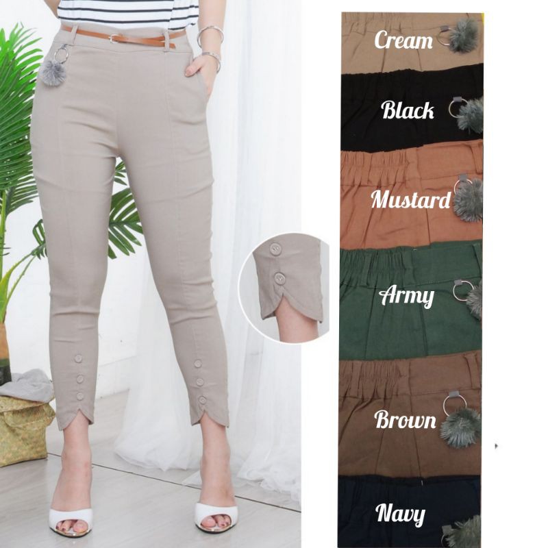 CELANA PANJANG SKY MODE / BAGGY PANTS WANITA/ CELANA PANJANG WANITA (MELAR)