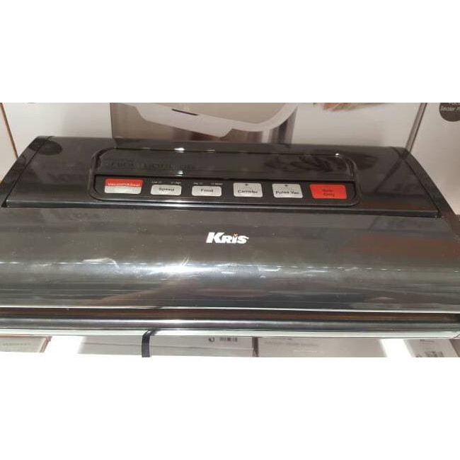Promo Vacuum Sealer Machine/ Alat Pengemas Vakum Kris Black With Dual Seal