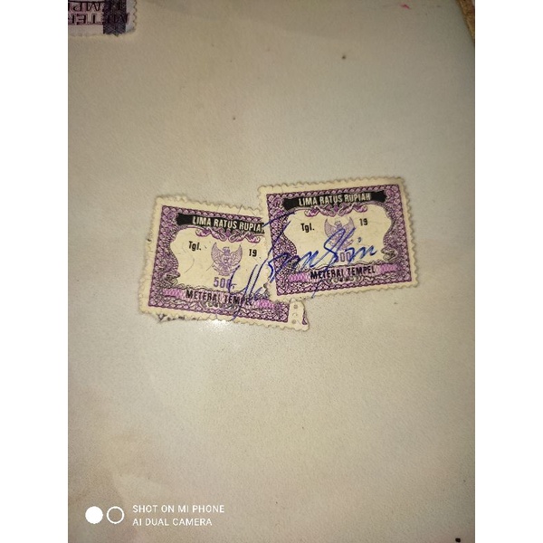 

Materai jadul lama 500