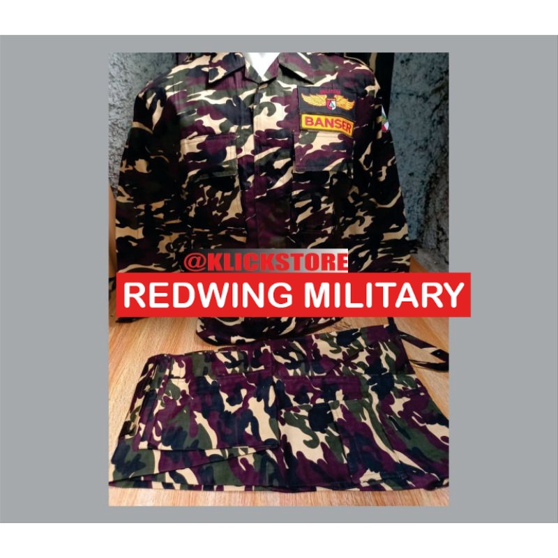 GSM SERAGAM BANSER PREMIUM/BANSER  NU/PCNU/ANSOR/BANSER sudah dengan baret