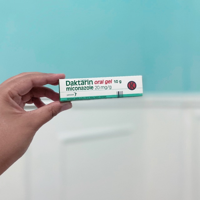 Daktarin Miconazole 20 mg/g Oral Gel 10 gram EXP 03/2021