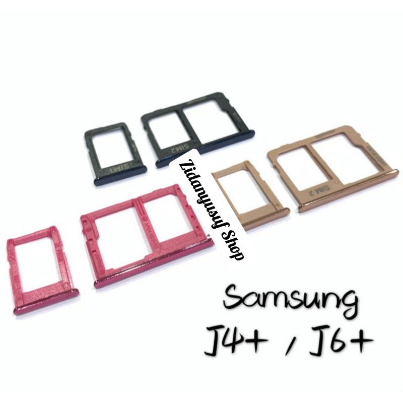 SIMTRAY SIMLOCK SLOT KARTU TEMPAT SIM SAMSUNG J4 PLUS / J6 PLUS SLOT SIMCARD