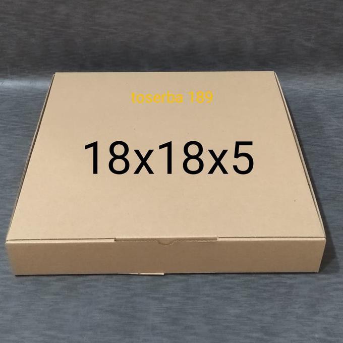 

Kardus Packing Box Pizza/ Die Cut Uk 18X18X5