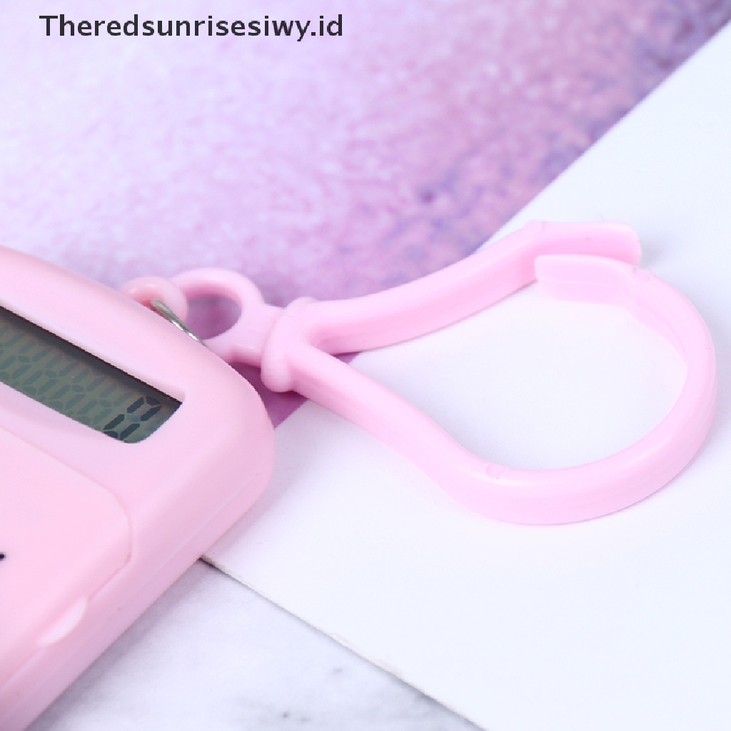 (Theredsunrisesiwy.Id) Gantungan Kunci Kalkulator Saku Kantor Portable