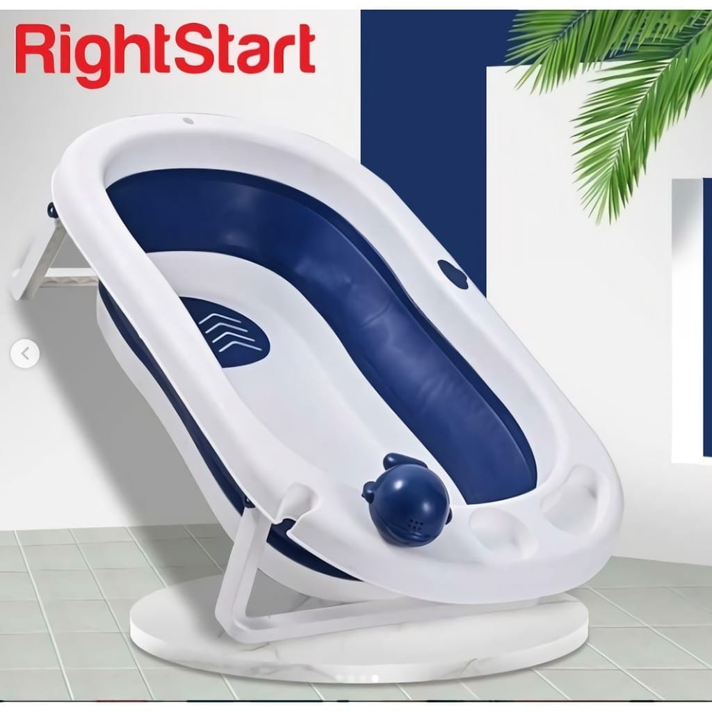 RightStart 66831-4 Jumbo Whale Folding Bath Tub