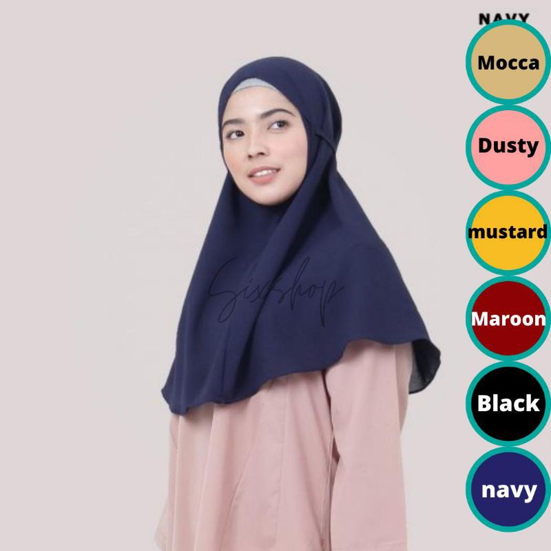 SALE Jilbab instan bergo maryam Hyget TERMURAH / Syria tali hijab-3