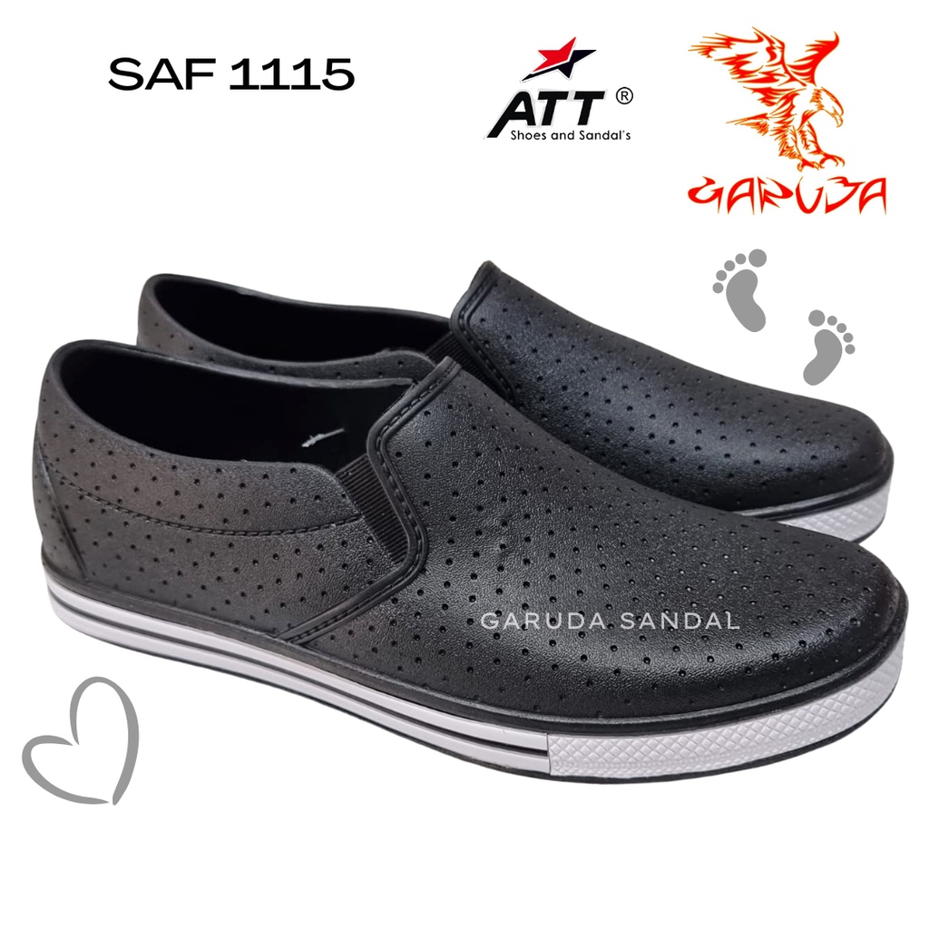 Sepatu Slip On Anak SANKYO SAF 1115 by ATT Karet Pantofel 35-38