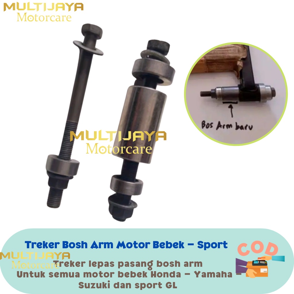 Treker Bosh Arm Motor Matic Bebek Sport | Alat Bongkar Pasang Bosh Swing Arm Motor