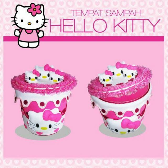 Tempat Sampah Hello Kitty