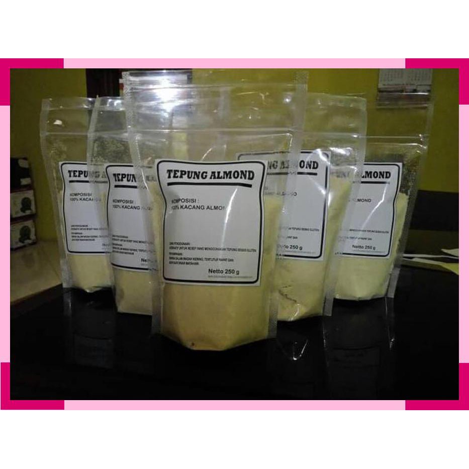 

Tepung almond curah berkualitas almond flour