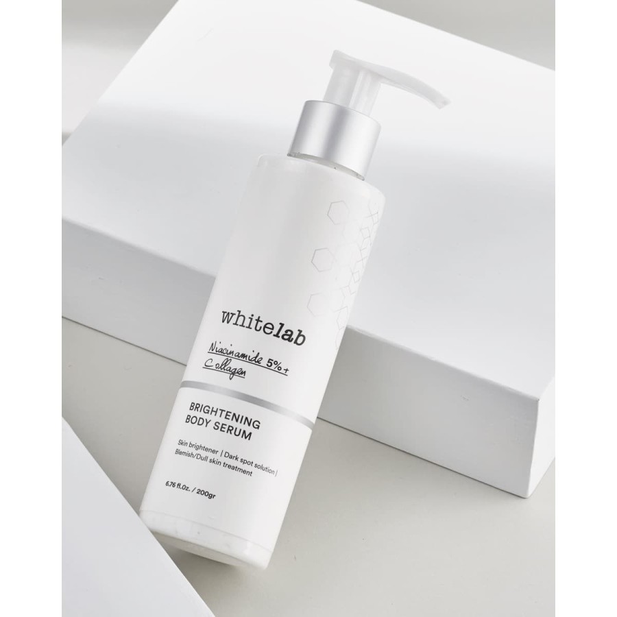 WHITELAB Brightening Series Body Serum - Serum Perawatan Pemutih Pencerah Pelembab Kulit Badan