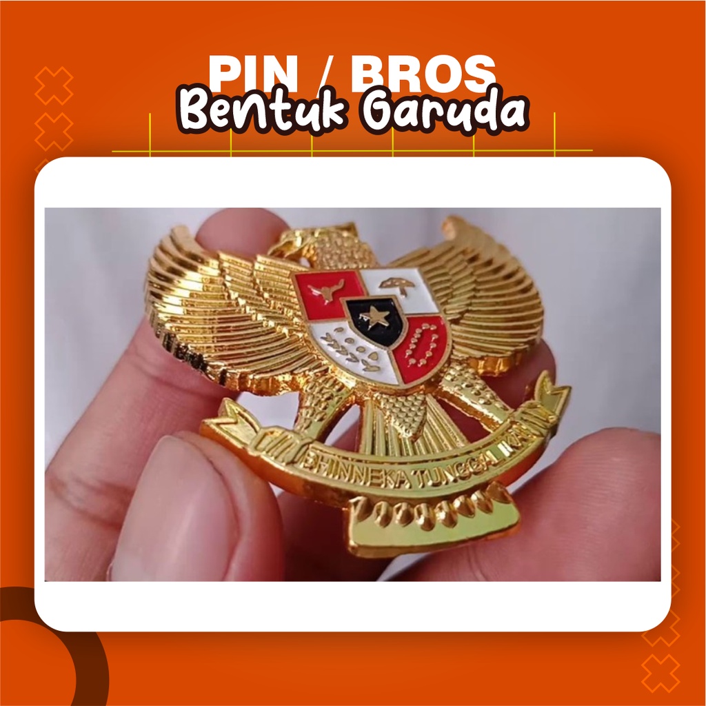 Pin atau Bros Model Garuda