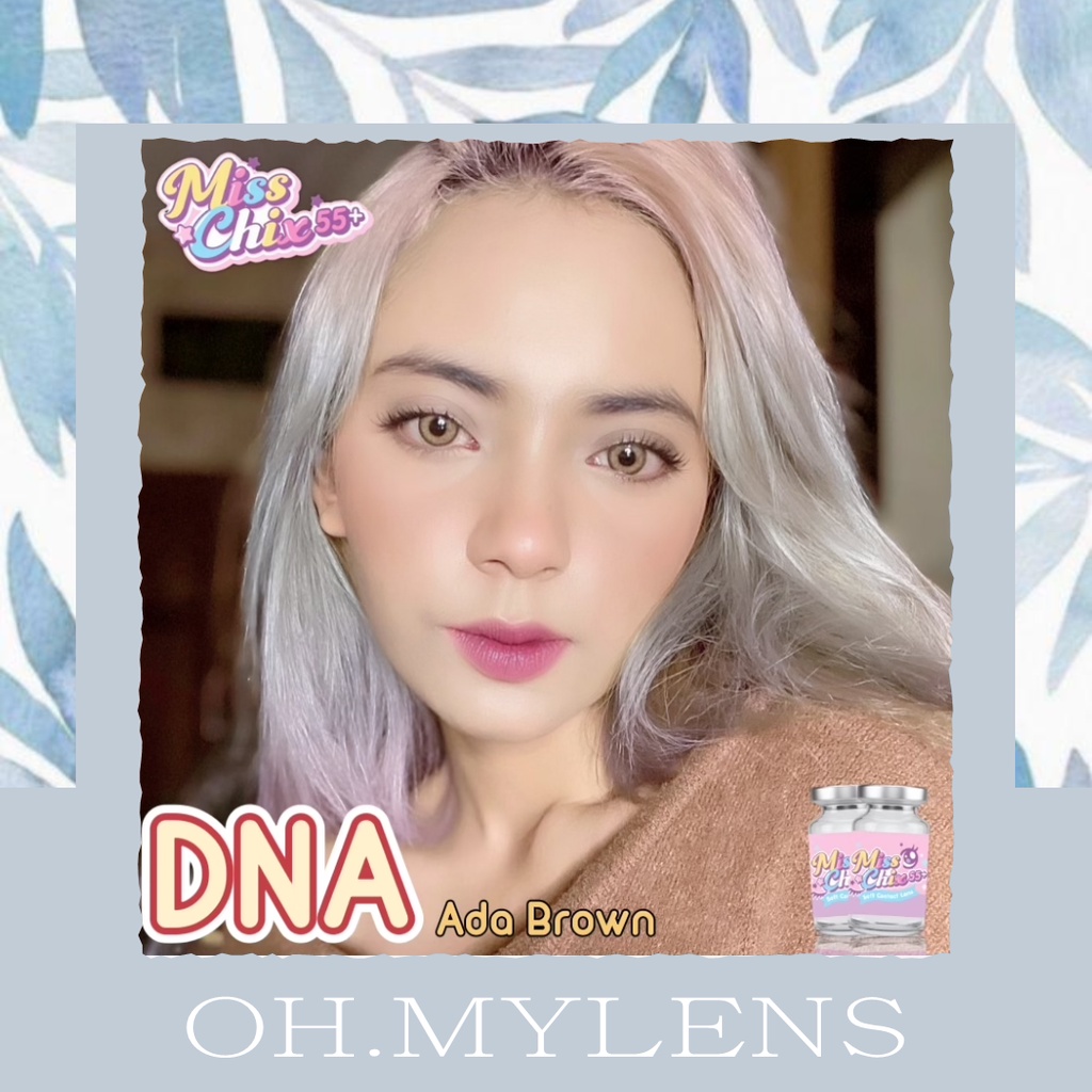 Softlens Minus Normal Beda Minus DNA ADA BROWN | Soflens Mines Warna Natural | Soflen Mata Minus Mat