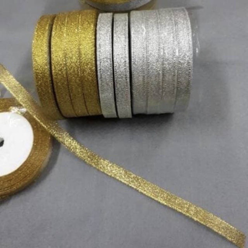 

Pita Glitter / Pita Kain Metalik - Gold / Silver