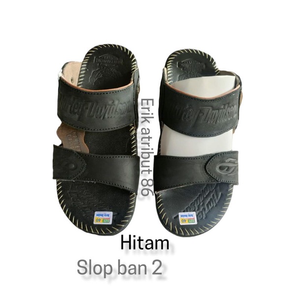 Sandal Pria Bahan Asli Kulit Qualitas Premium free box