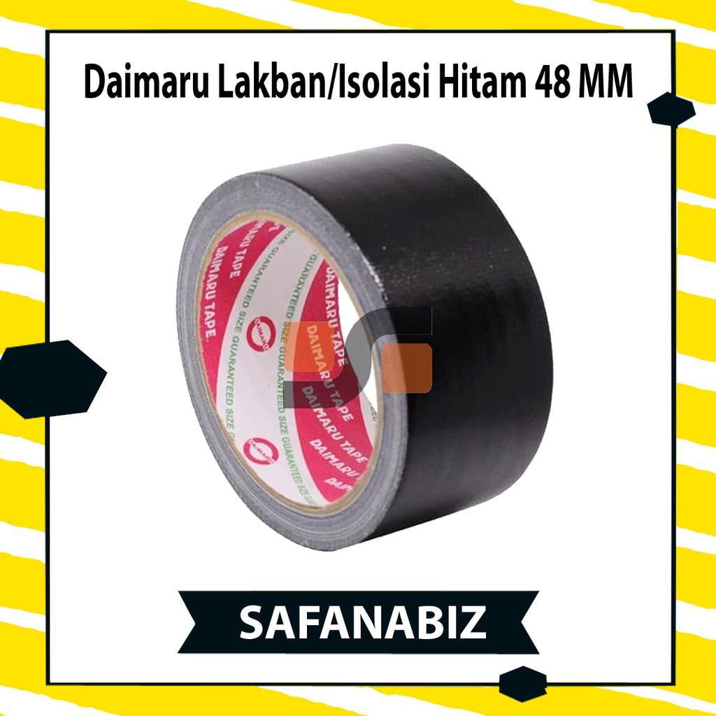 

Lakban Kain Daimaru Hitam 48mm