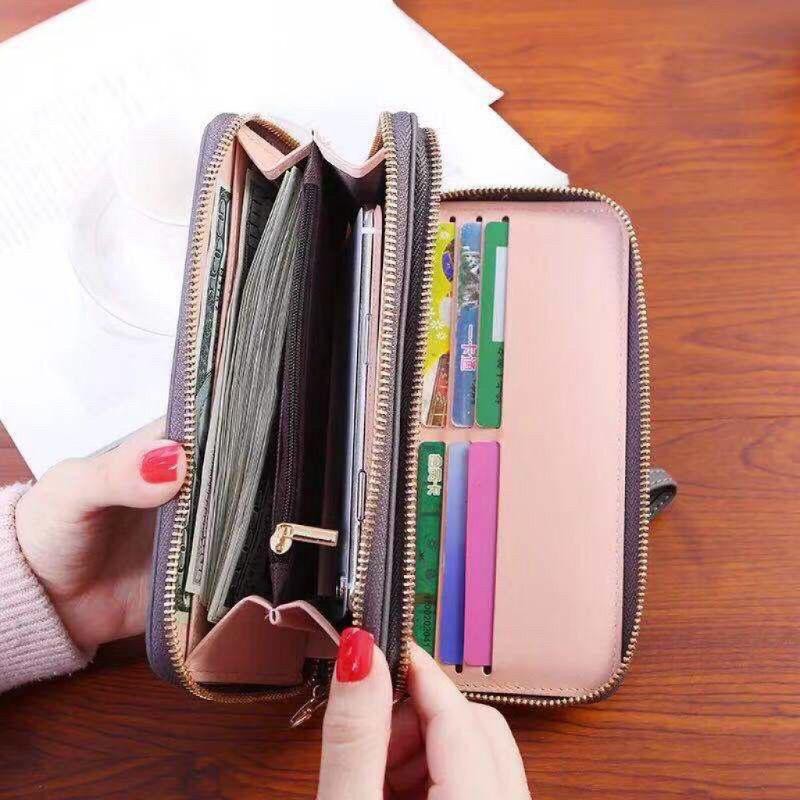 [JUALSEMUA18](22)Dompet wanita double wallet multifungsi