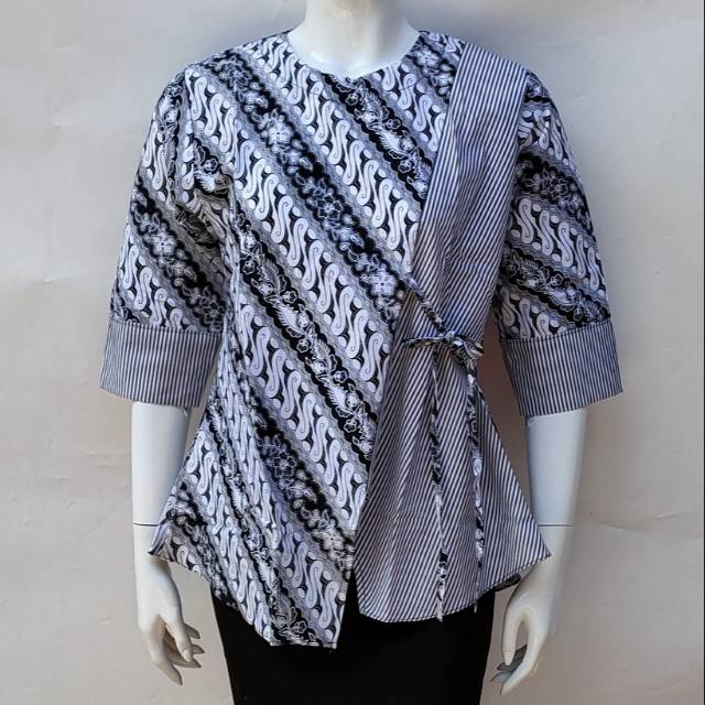 Blus Atasan Batik Katun Murah