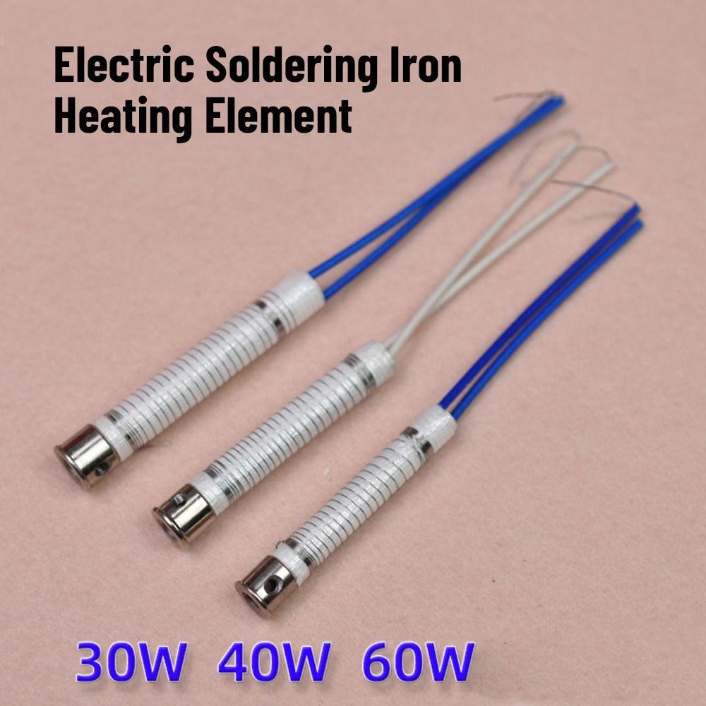 Solighter 5pcs Soldering Iron Core Kualitas Tinggi Panas Luar 220V 30W40W60W Alat Las