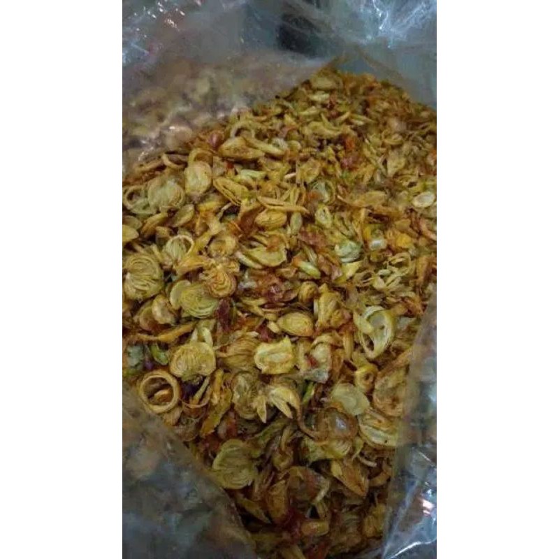

LAKU Bawang Goreng Sumenep GRADE A dan Brebes Tanpa Tepung 250 Gr Super Kriukk , Bawang Merah Goreng