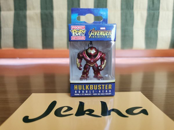 Funko Pocket Pop Keychain MARVEL AVENGERS HULKBUSTER INFINITY WAR Gantungan Kunci