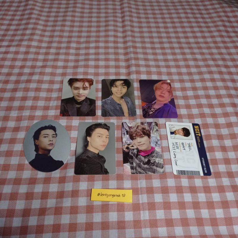 Photocard PC NCT Official Serba 40000 johny taeil yuta jumatan