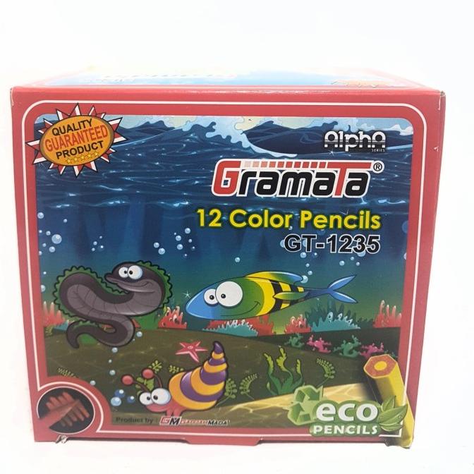 

Harga Grosir (Per Kotak 12Packs) Pensil Warna Gramata Gt-1235