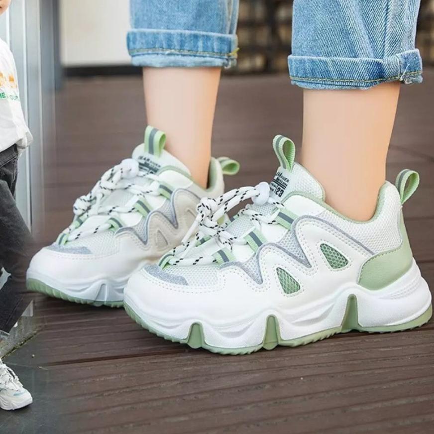 Paling Bagus|SQ26|Sepatu Sneakers Anak Fashion AS 128