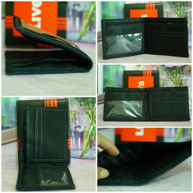 DOMPET PRIA LIPAT LIVE'S JEANS ARMY TERMURAH