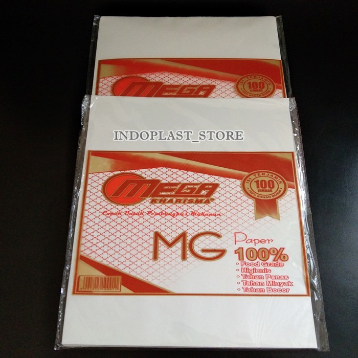 

Kertas Nasi KFC / Kertas Minyak / MG Paper Mega isi 100pcs
