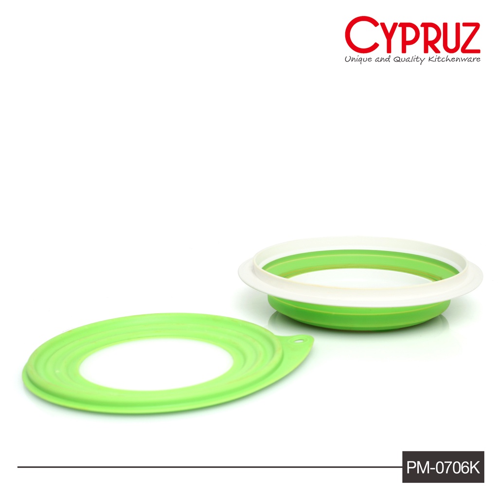 CYPRUZ Mangkok Silicone Lipat PM-0706K