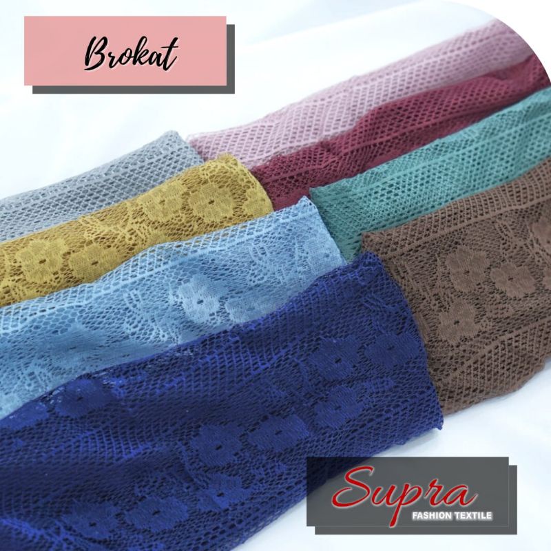 Brokat Malika/Brokat Kekinian/Bahan Kebaya
