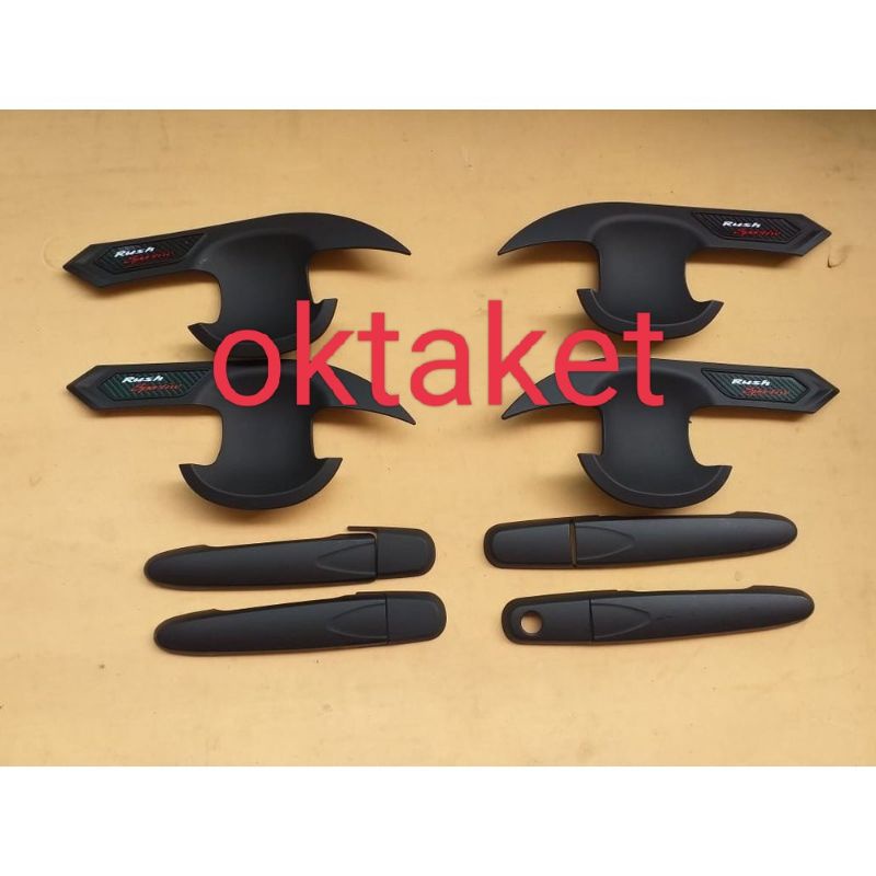 paket outer handle All new Rush Terios 2018 2019 2020 2022 Activo hitam