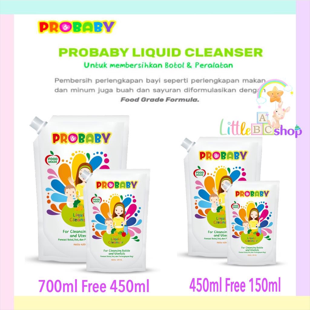 Probaby liquid cleanser / sabun cuci botol probaby