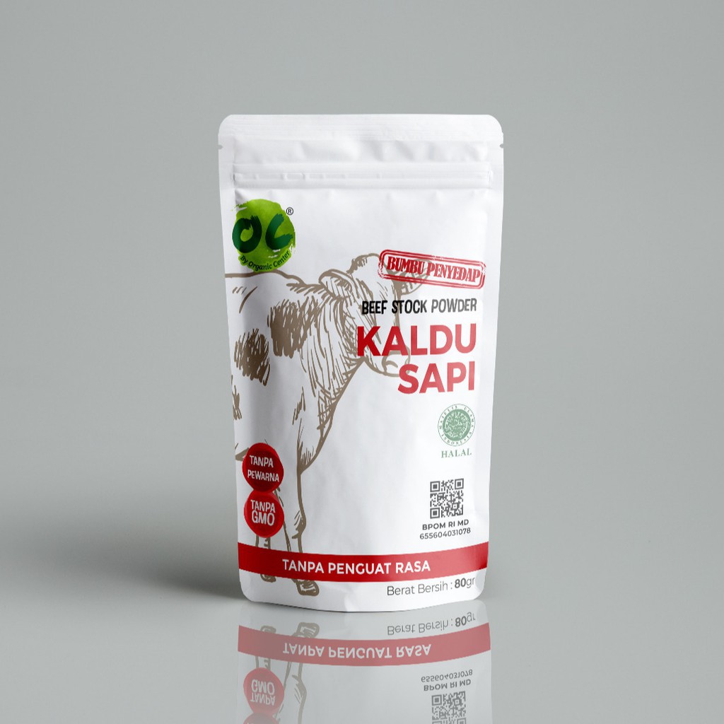 Organic Center, Beef Stock 80 gr (Kaldu Sapi NO MSG)