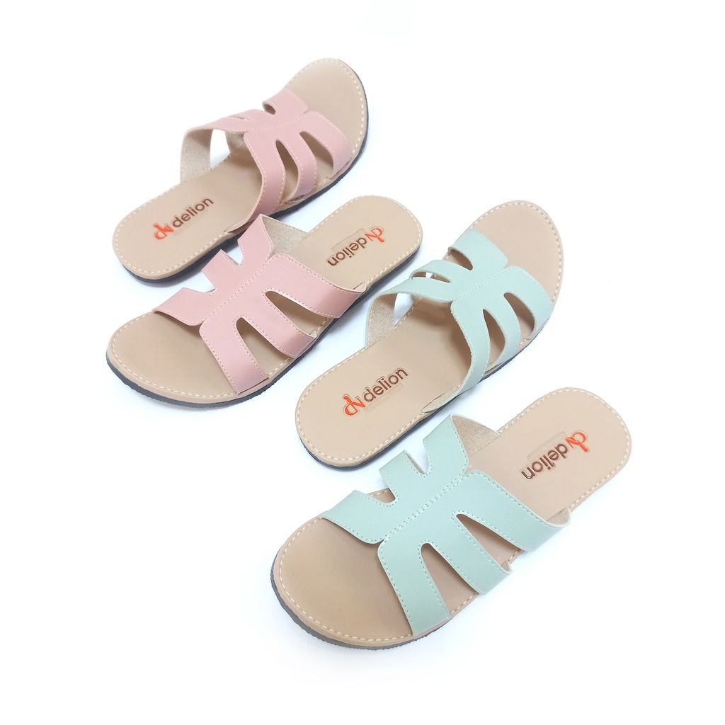 Sandal Slide Wanita Murah - Sandal Selop Wanita Kekinian Remaja - Sandal Slop Wanita Terbaru Karet -