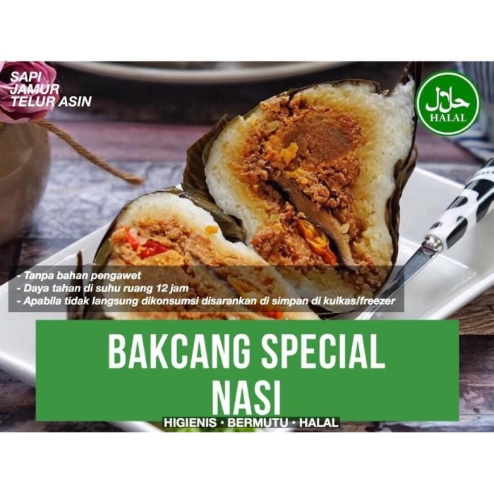 

T20Re Bacang Sapi Telor Asin - Nasi Ht51Gr