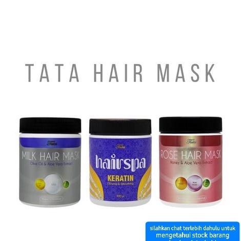 TATA HAIR MASK MASKER RAMBUT SMOOTH KERATIN HAIR SPA PERAWATAN