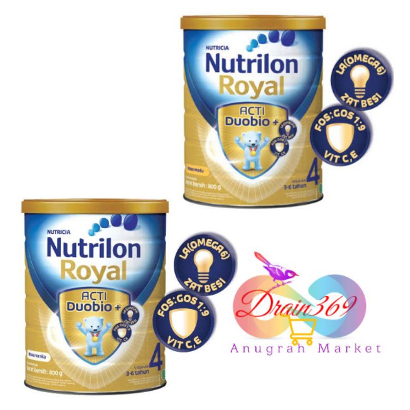 

NUTRILON ROYAL ACTI DUOBIO 4 800GR