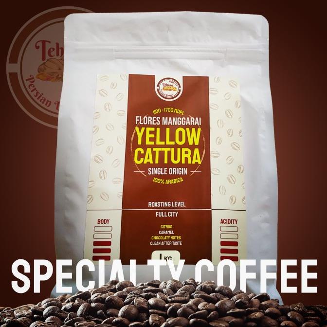 

BIJI KOPI YELLOW CATTURA 1 KG, 100% ARABICA, SINGLE ORIGIN FBFG63546