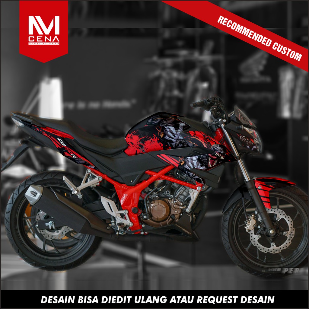 Sticker CB 150R FULL BODY Decal CB 150R Stiker CB150R Striping CB 150R Sticker CB150R Full venom