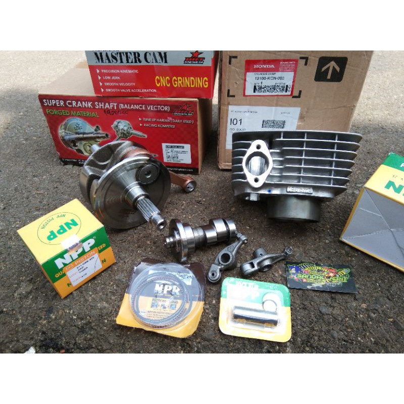 NOKEN AS BRT TIGER T1 T2 KRUK AS BRT TIGER UP 68 BLOCK BLOK HONDA TIGER AHM KCJ PISTON NPP STD ASKRU