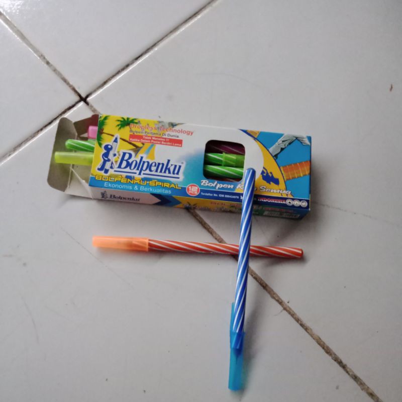 

pulepen bolpenku spiral ekonomis dan berkualitas