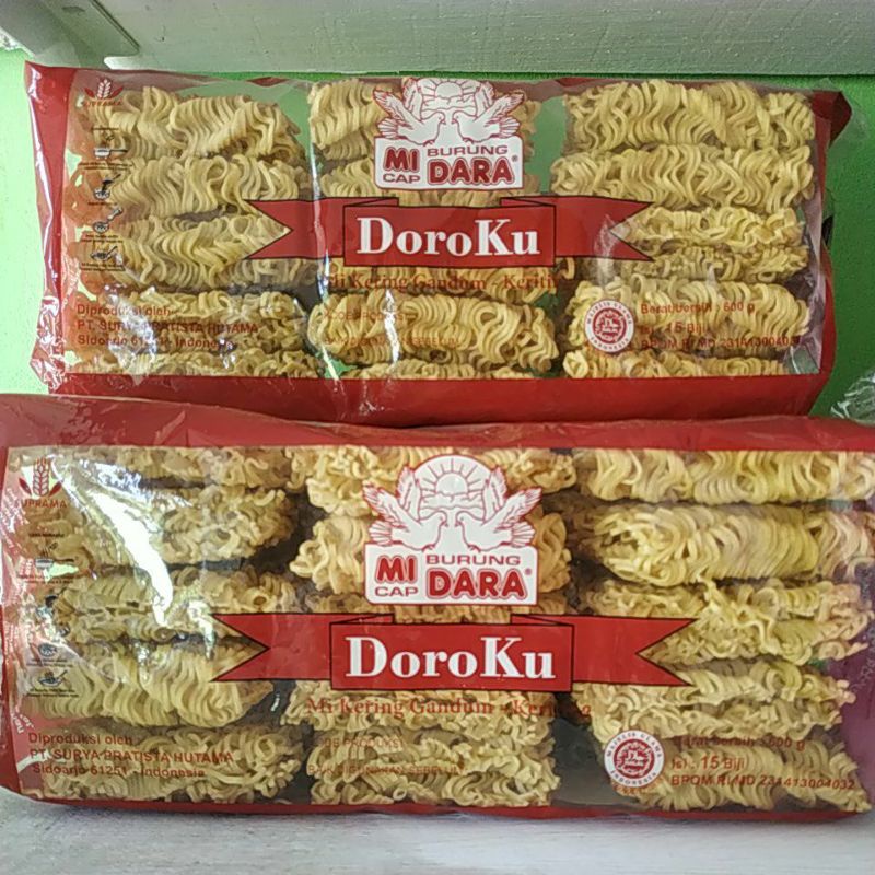

DoroKu Mi kering Burung Dara 600gr