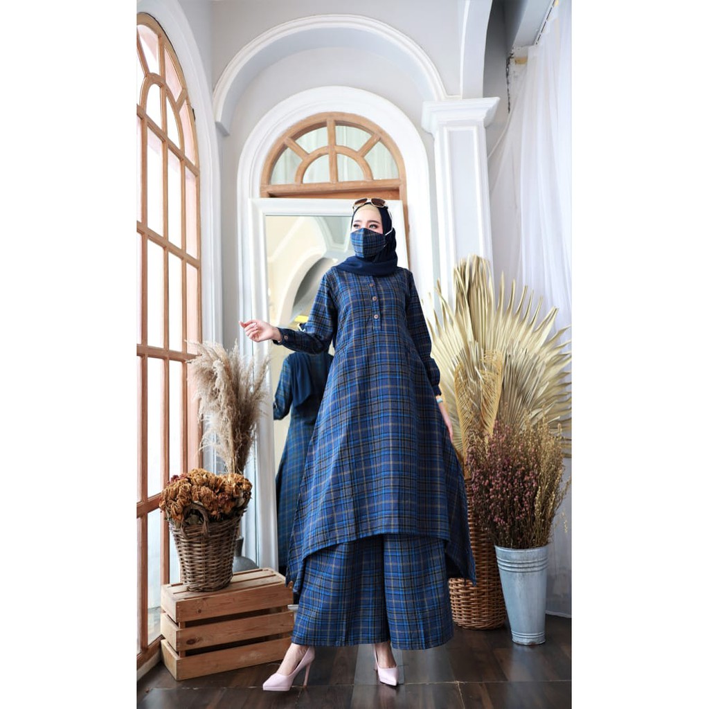 SETELAN MUSLIMAH TUNIK MAKAILA BY GLAMZ MAXY