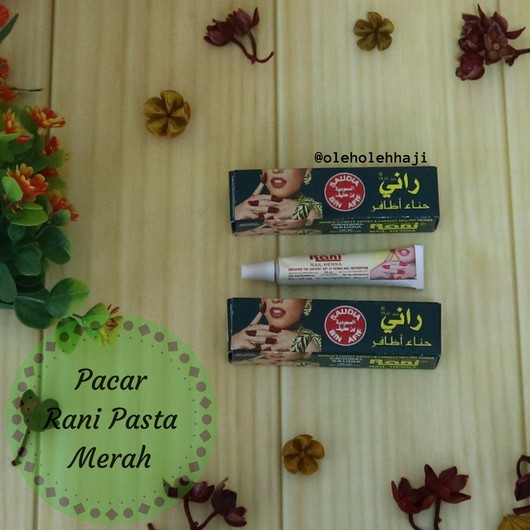 Rani Nail Henna Hena | Pacar Kuku Arab Ori Original Asli Saudi | Kutex