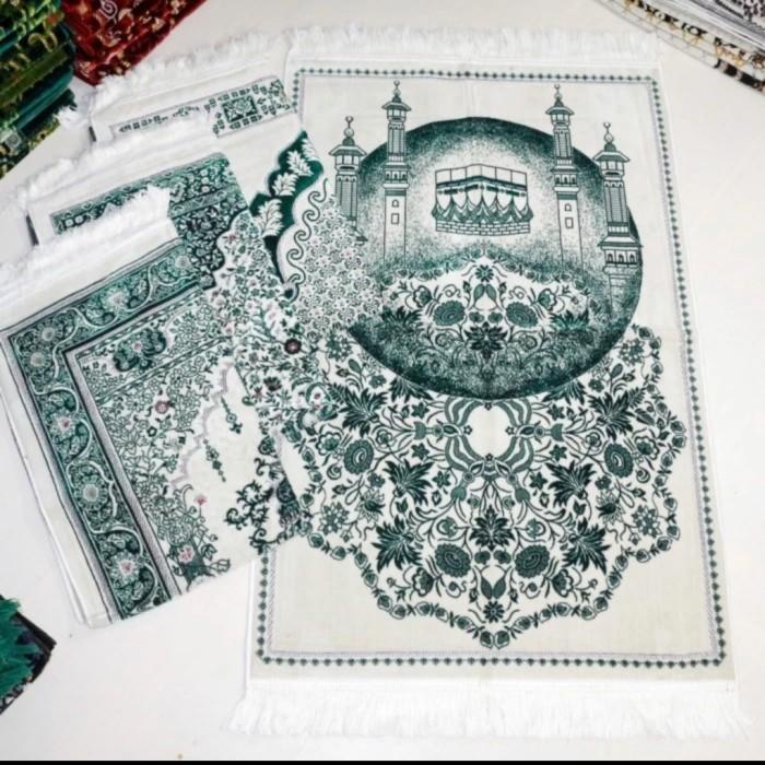 SAJADAH ALMAS TURKIYE / sajadah bludru tebal.